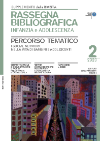 cover del Sipplemento alla RB 2/2020 - Nativi digitali: generazione touch e social media