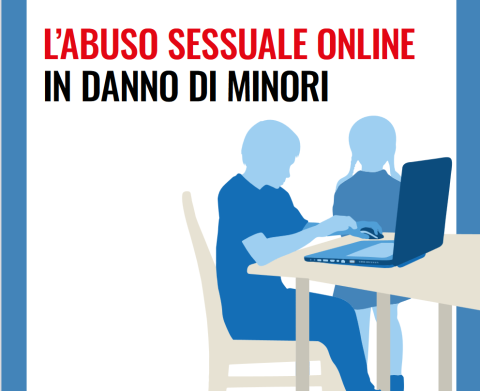 particolare della cover dossier Abuso online