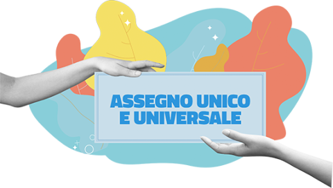 grafica per l'assegno unico universale