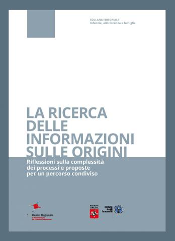 copertina del volume La ricerca delle informazioni sulle origini 