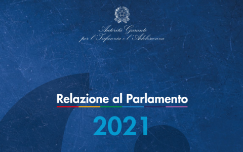 particolare con l'intestazione della Relazione 2021 dell'AGIA 