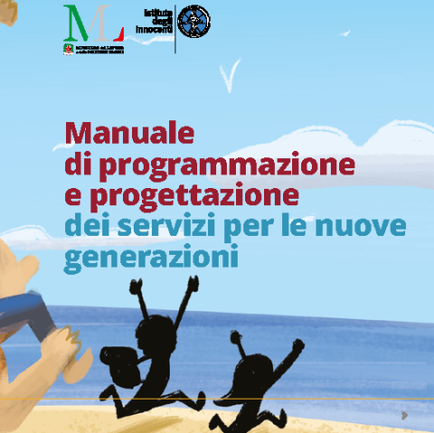 particolare della cover del Manuale di programmazione e progettazione dei servizi per le nuove generazioni