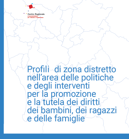 particolare delle pubblicazioni Profili di zona distretto