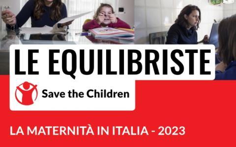 particolare della cover del rapporto Le Equilibriste 2023