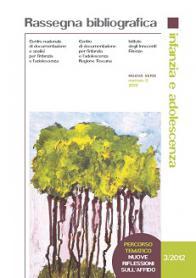 cover della Rassegna Bibliografica 3/2012 - Nuove riflessioni sull'affido
