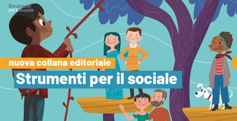 immagine grafica della collana Strumenti per il sociale