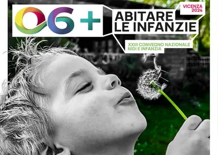 Cover del programma con un bambino che ha in mano un soffione