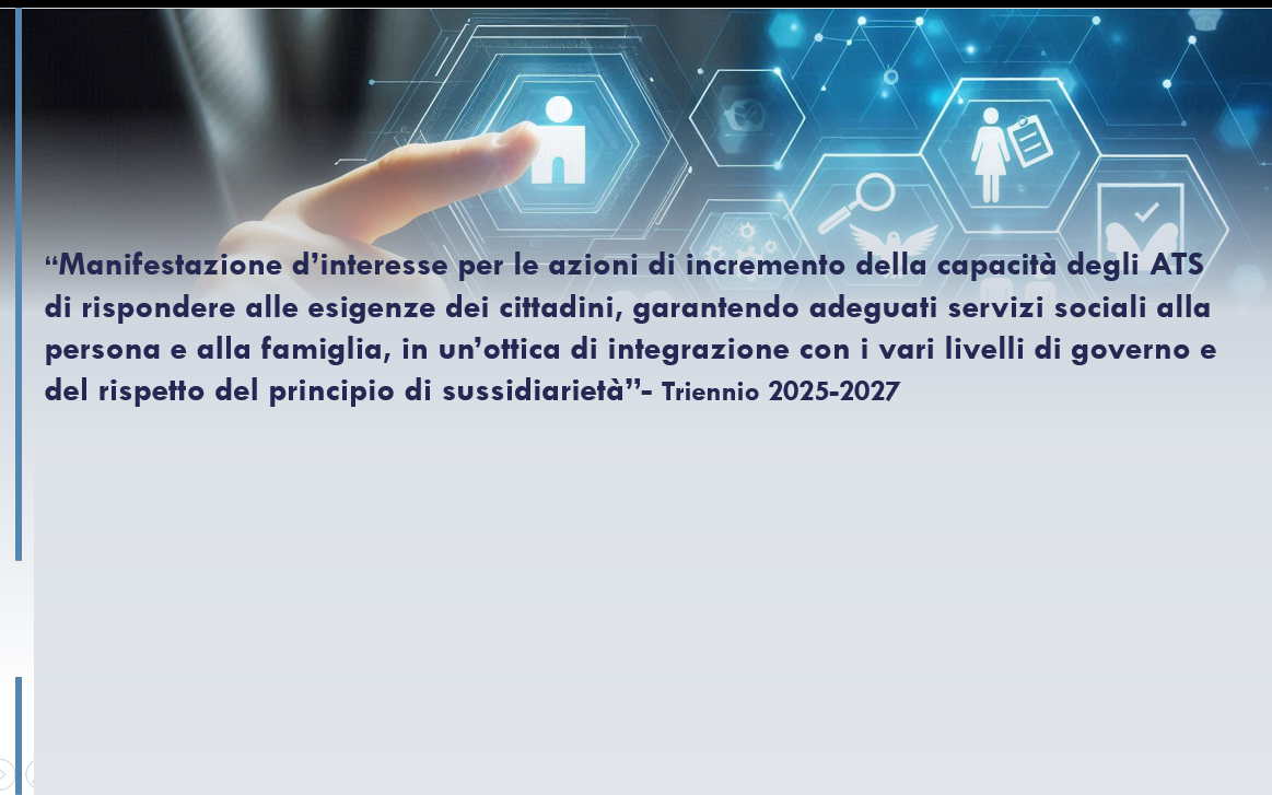 particolare della presentazione ppt del webinar